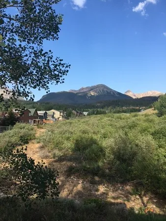 a view of outdoor space and mountain view