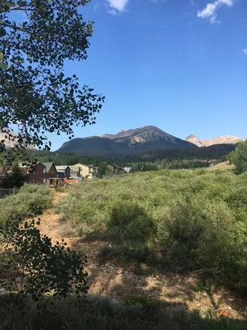 a view of outdoor space and mountain view
