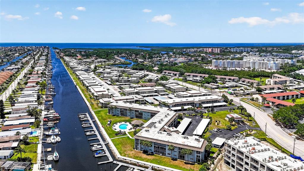 5197 Silent Loop, Unit 124 New Port Richey, FL 34652 - Photo 45 of 55 an aerial view of a balcony
