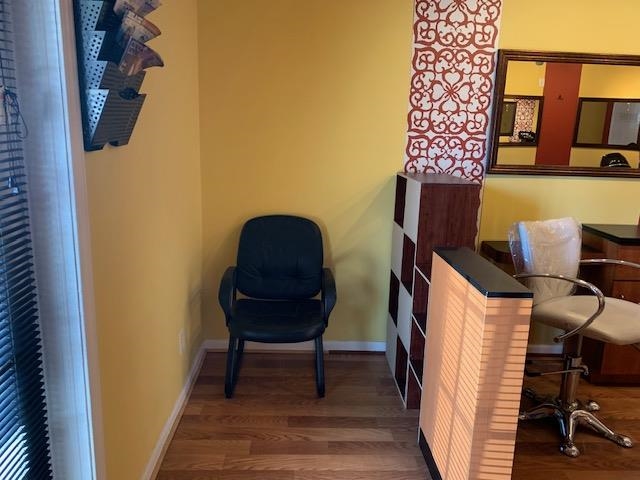 5507 Winchester Road, Unit 4 Memphis, TN 38115 - Photo 9 of 11 a view of workspace with wooden floor and windows