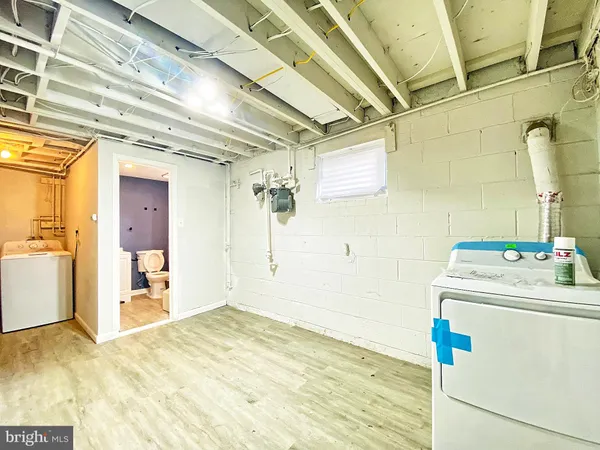 a room with storage and utility