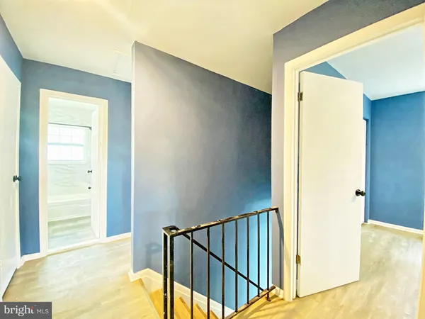 a view of a hallway with interior of the house