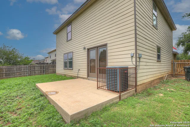 a view of a backyard with a garden