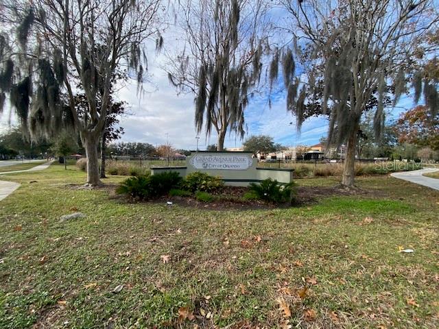 907 Columbia Street Orlando, FL 32805 - Photo 25 of 30 a view of backyard with green space