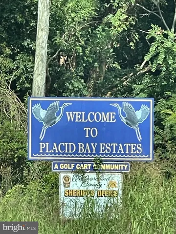 a view of a lake with a city