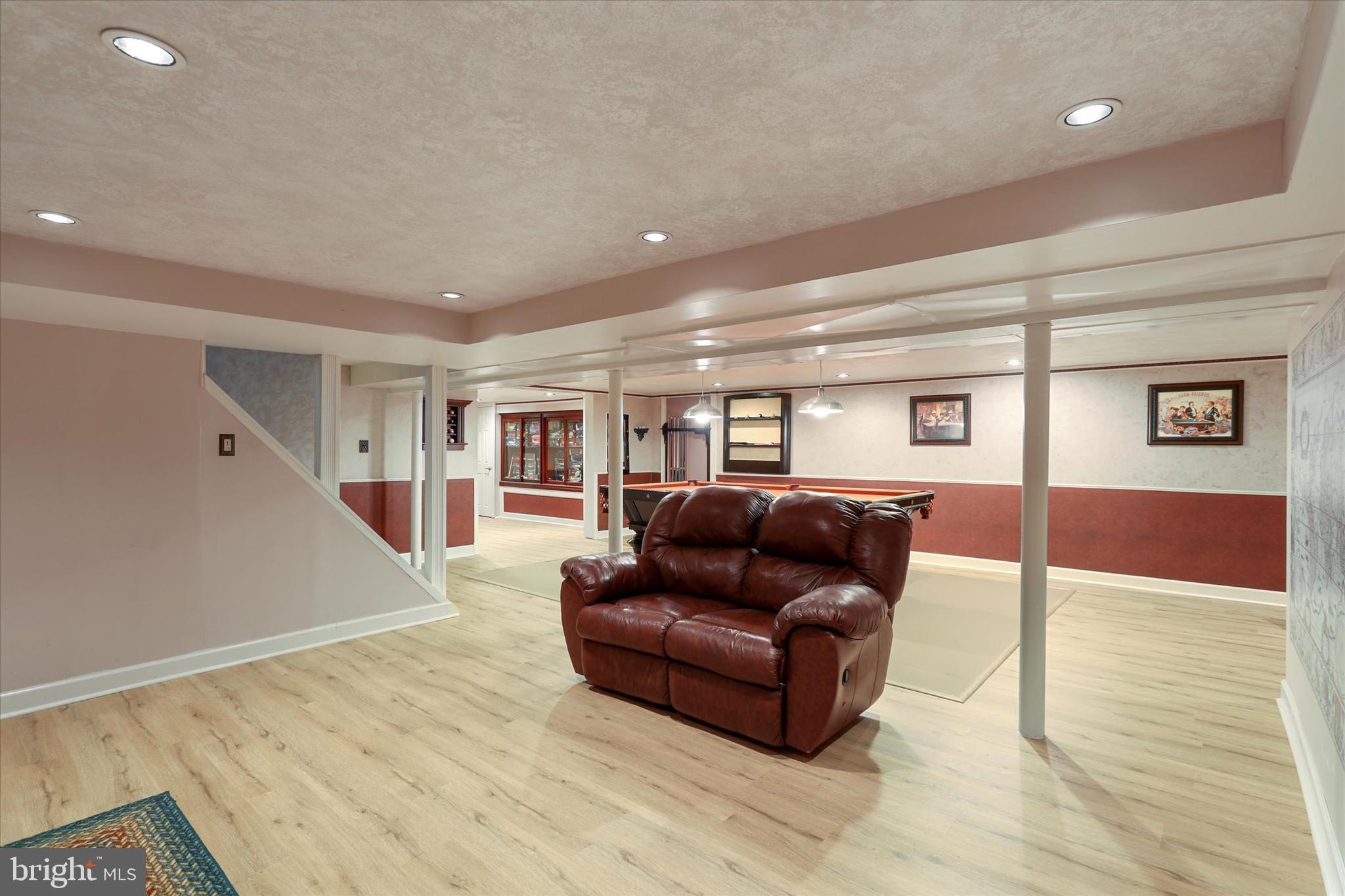 2014 Klockner Road Hamilton, NJ 08619 - Photo 25 of 36 Finished lower level w/recessed lighting