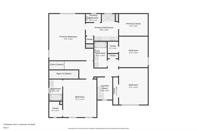 $465,000 | 130 Rooster Tail Lane, Troutman, NC 28166