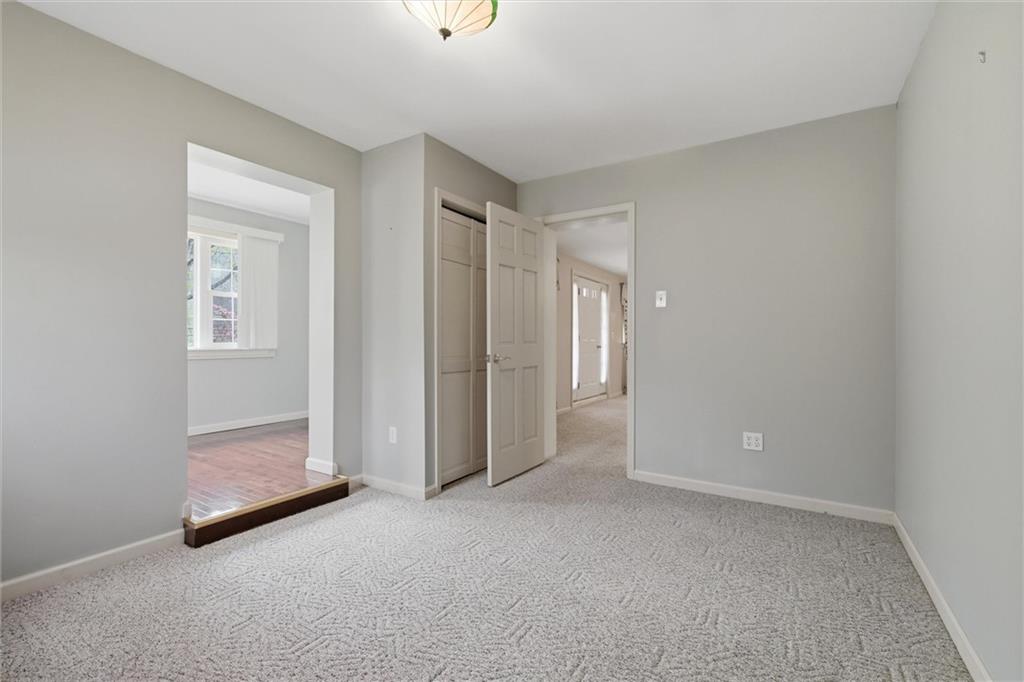 7092 Mercer Road Polk, PA 16342 - Photo 9 of 50 a view of an empty room and closet area