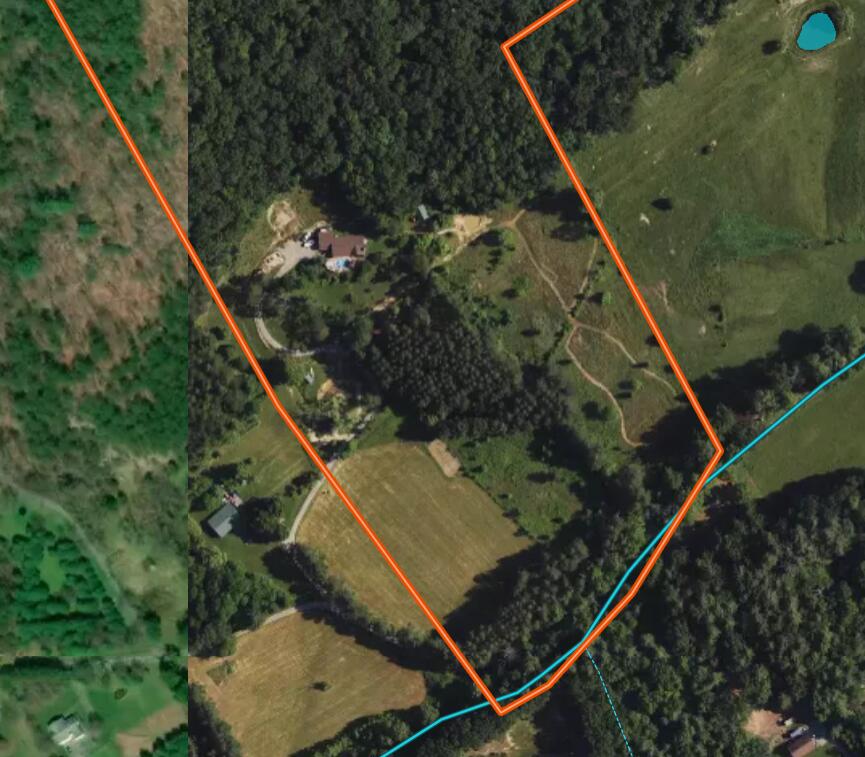 4339 Duck Pond Road Salem, VA 24153 - Photo 69 of 70 Map - zoomed-in fields