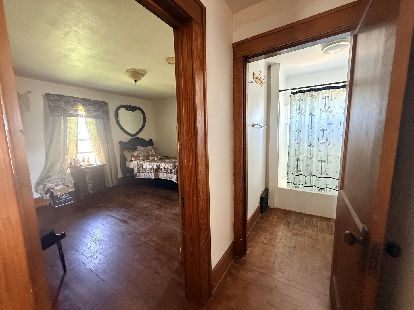 1801 Lee Center Road Amboy, IL 61310 - Photo 28 of 54 a view of a hallway to a livingroom with furniture