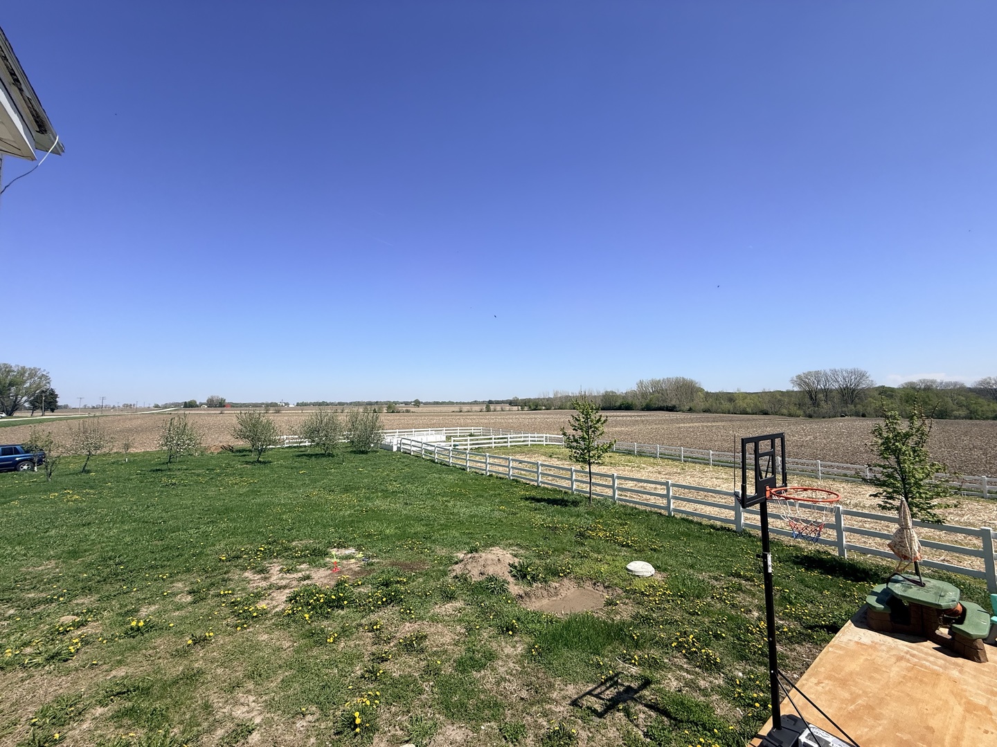 1801 Lee Center Road Amboy, IL 61310 - Photo 8 of 54 a view of lake with mountain in background