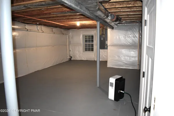 a view of a storage & utility room