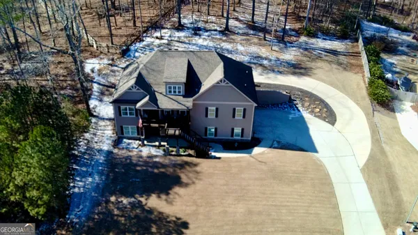 a view of a house with a patio