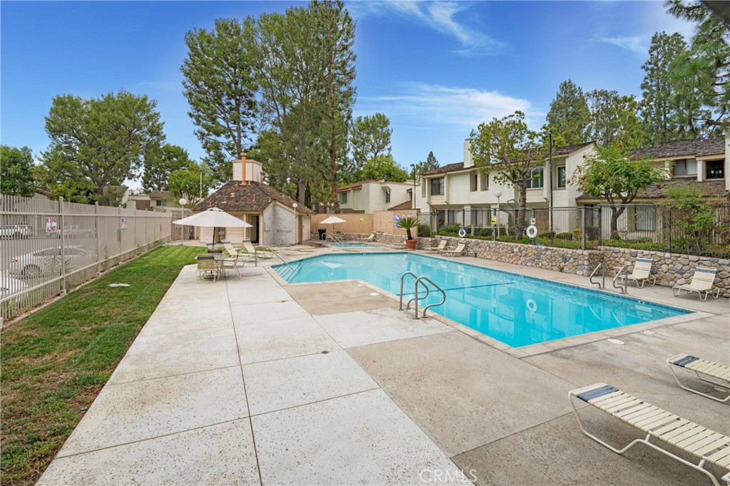 143 Timberline Court Brea, CA 92821 - Photo 26 of 35 a view of a house with swimming pool