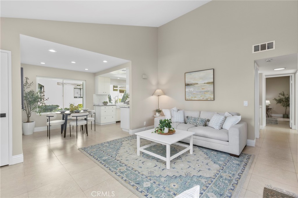143 Timberline Court Brea, CA 92821 - Photo 4 of 35 a living room with furniture and view of kitchen