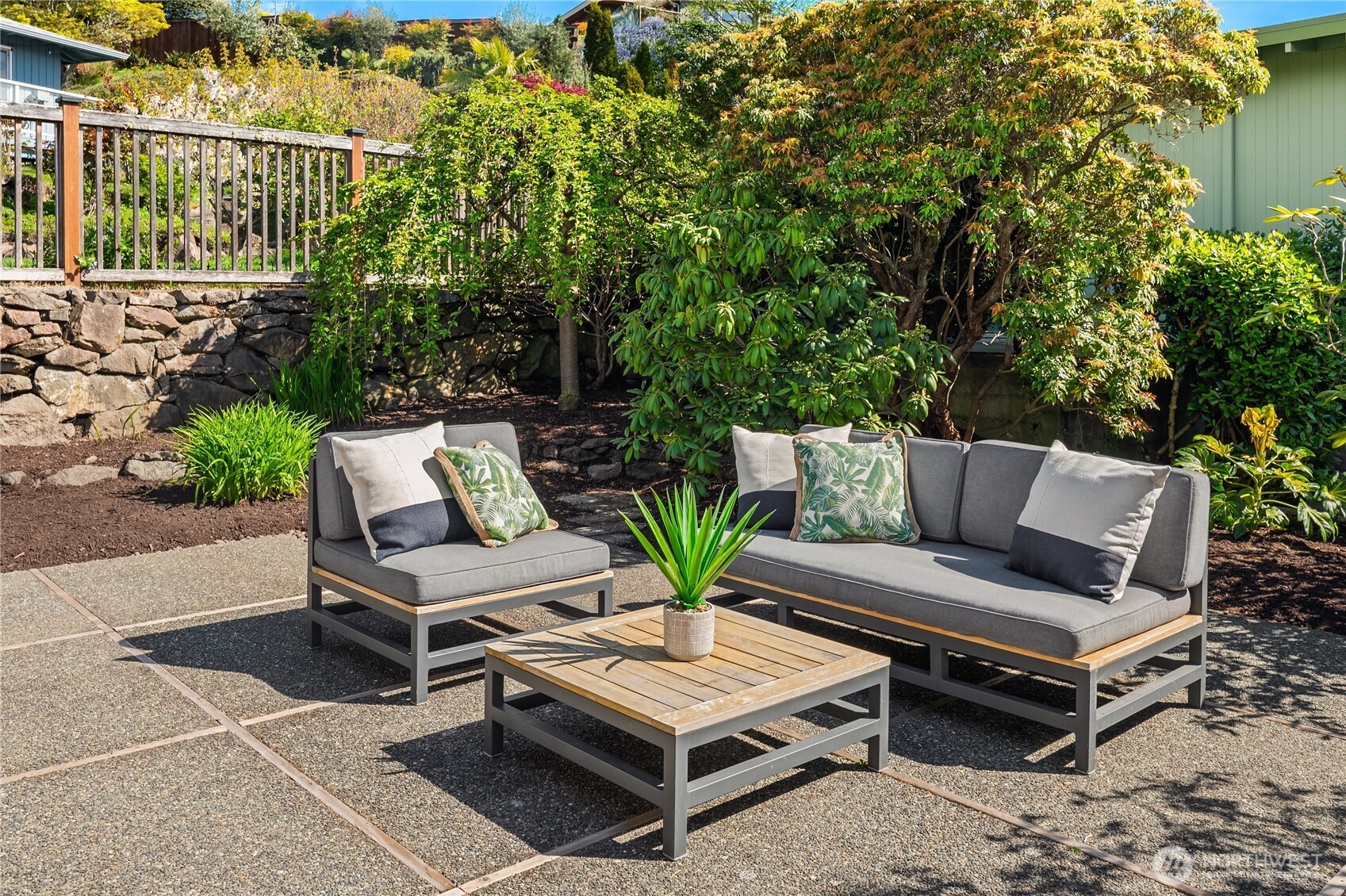 4241 Southwest Donovan Street Seattle, WA 98136 - Photo 32 of 40 a view of a terrace with furniture