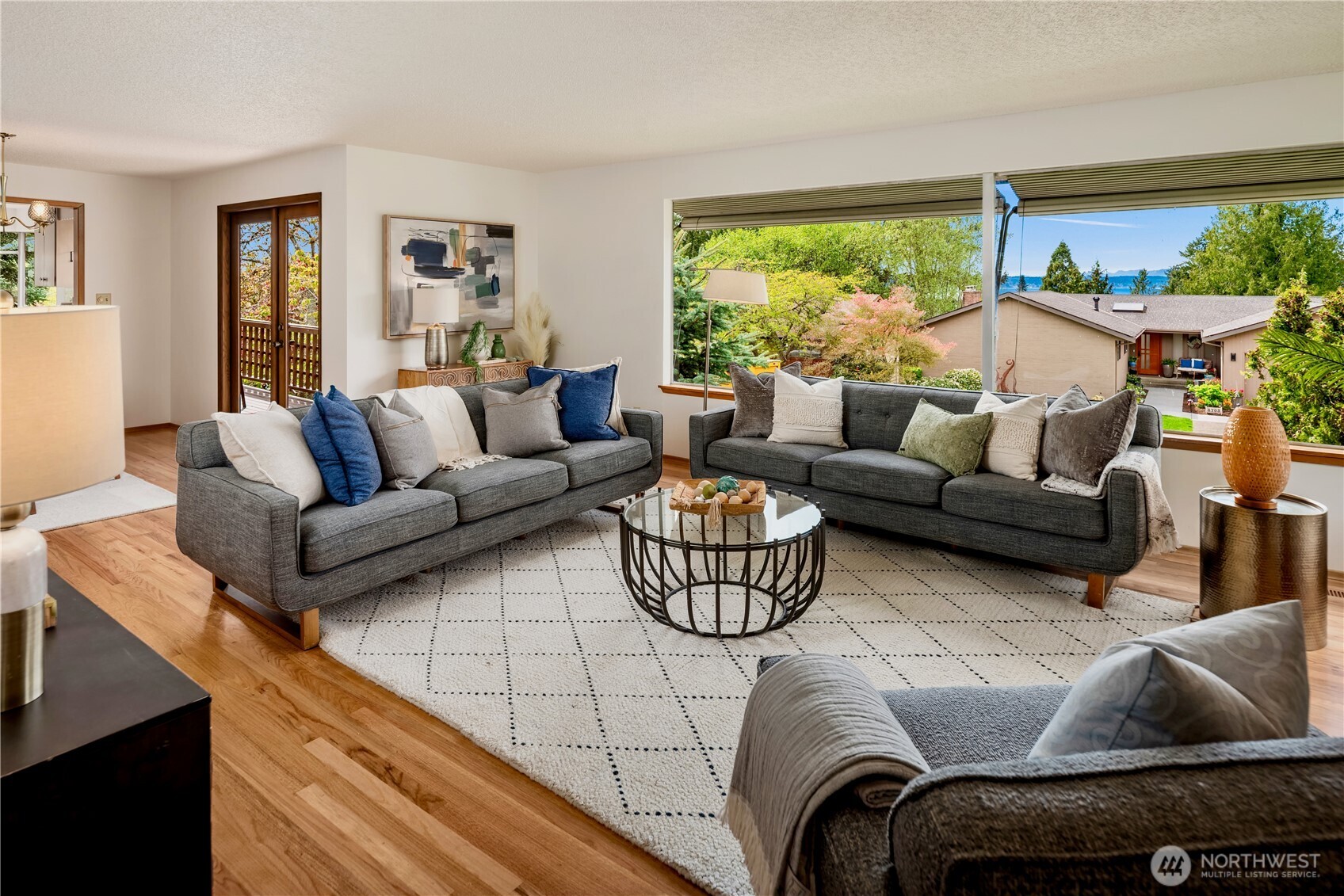 4241 Southwest Donovan Street Seattle, WA 98136 - Photo 6 of 40 a living room with furniture and a large window