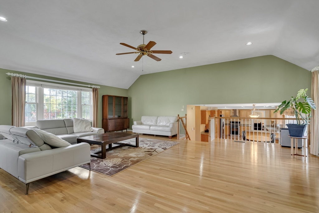 7 Stouffer Circle Andover, MA 01810 - Photo 5 of 37 a living room with furniture and wooden floor