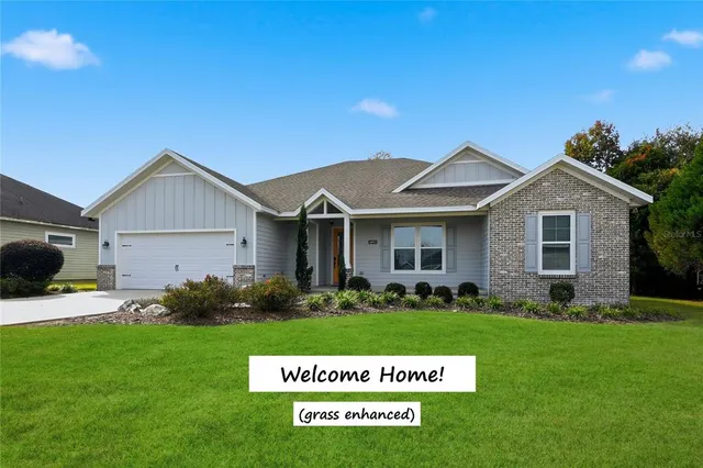 a view of a house with a park