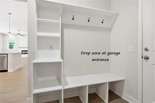 a view of a entryway door front of house