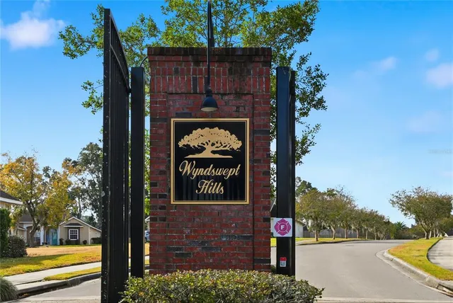 a sign that is on the side of a building