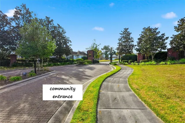 a view of swimming pool with a yard