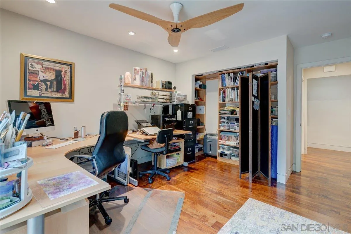 16117 Martincoit Road Poway, CA 92064 - Photo 25 of 50 a view of a workspace with furniture and a window
