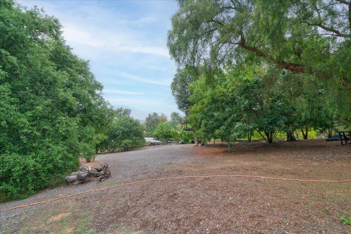 16117 Martincoit Road Poway, CA 92064 - Photo 39 of 50 a view of a dirt road and trees in the background