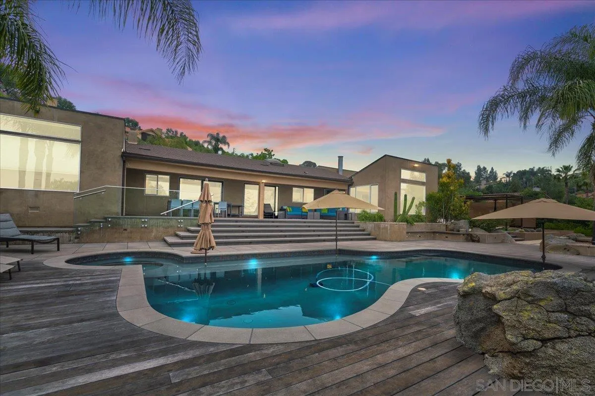 16117 Martincoit Road Poway, CA 92064 - Photo 46 of 50 a view of a house with a swimming pool