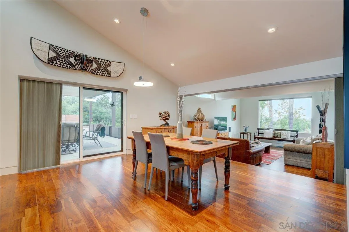 16117 Martincoit Road Poway, CA 92064 - Photo 5 of 50 a view of a dining room with furniture window and wooden floor