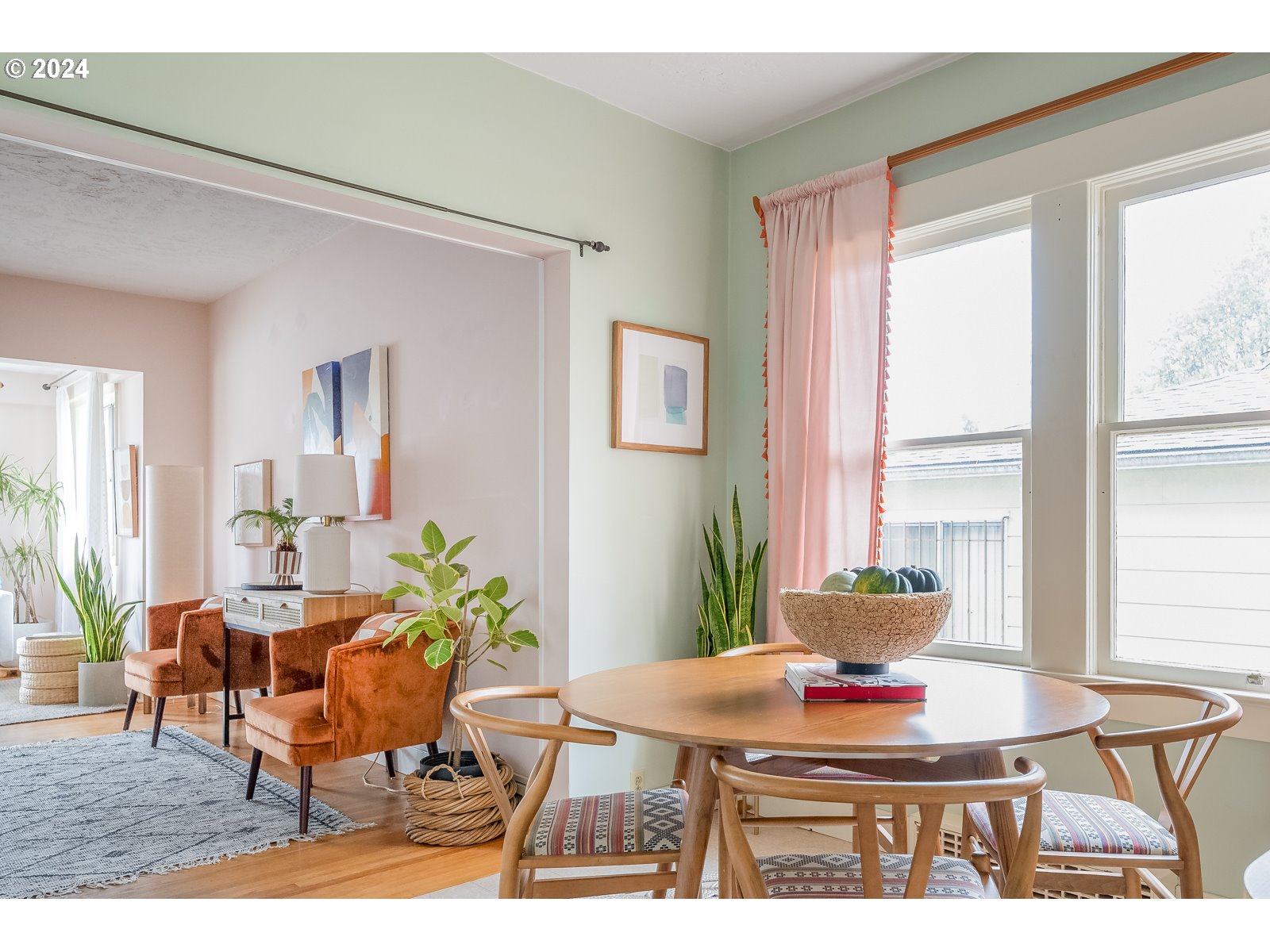 5232 Southeast Raymond Street Portland, OR 97206 - Photo 8 of 39 a dining room with furniture and wooden floor