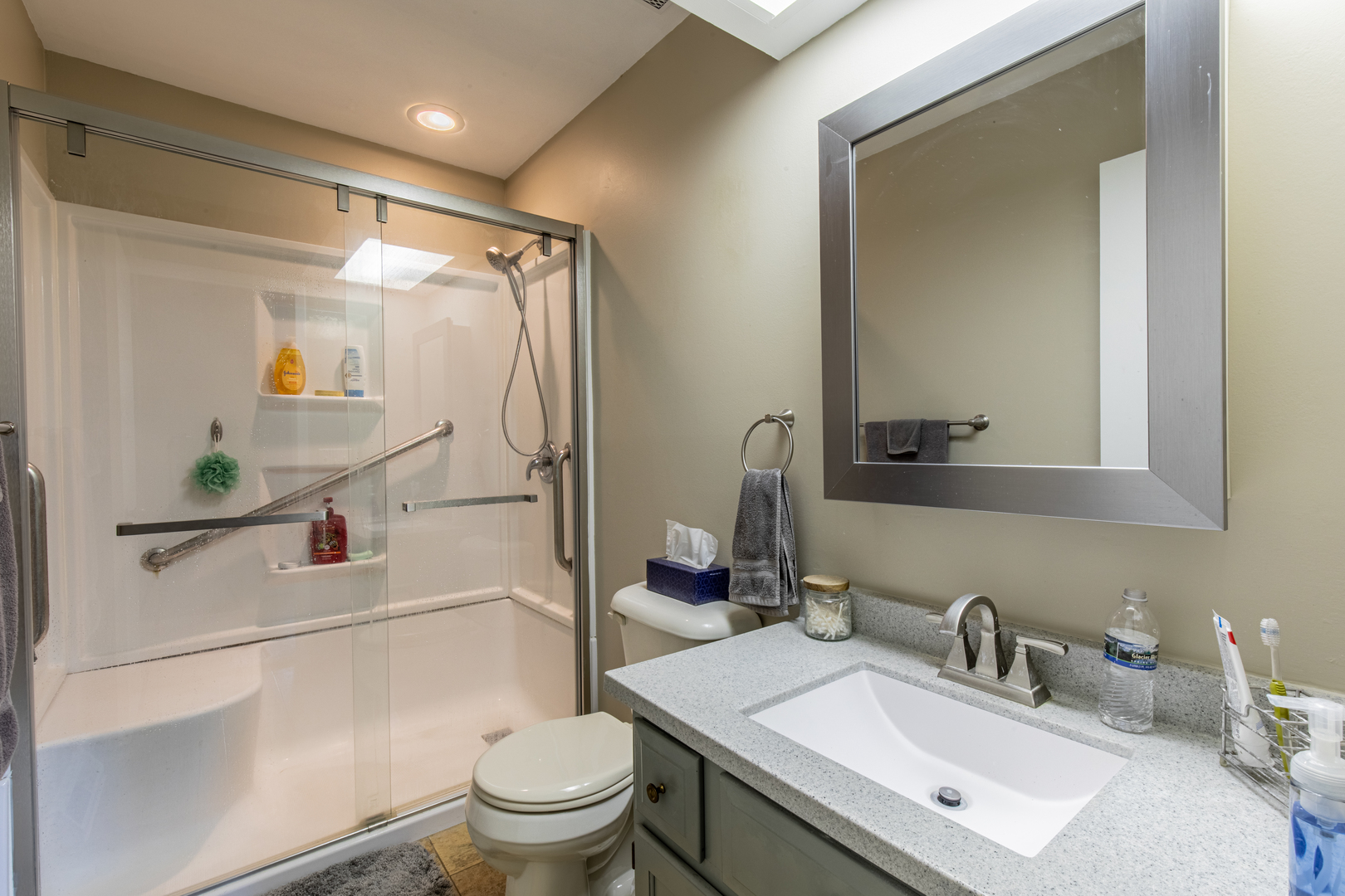 973 Innsbruck Lane, Unit 4G Princeton, IL 61356 - Photo 13 of 15 a bathroom with a sink toilet and shower