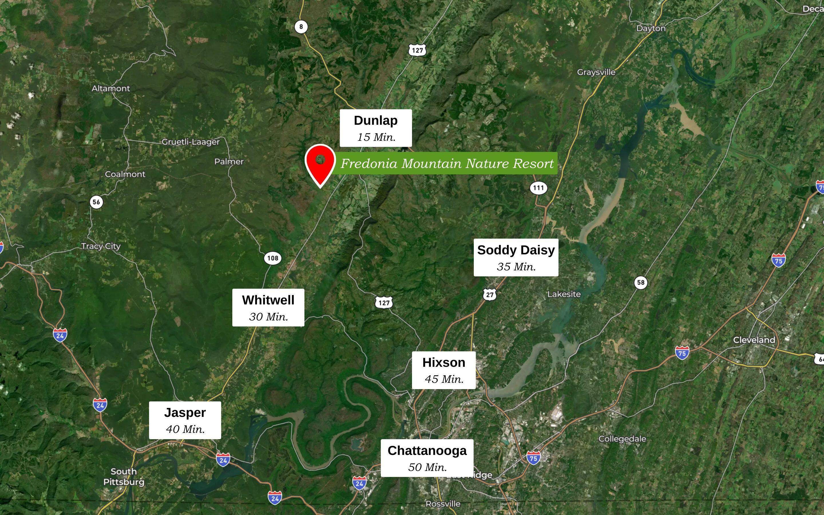 Lot 237 Roaring Creek Road Dunlap, TN 37327 - Photo 23 of 25 Map