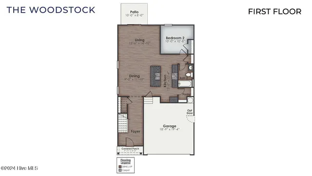 $373,990 | 265 Surfside Lndg Boulevard, Unit LOT 118, Hubert, NC 28539