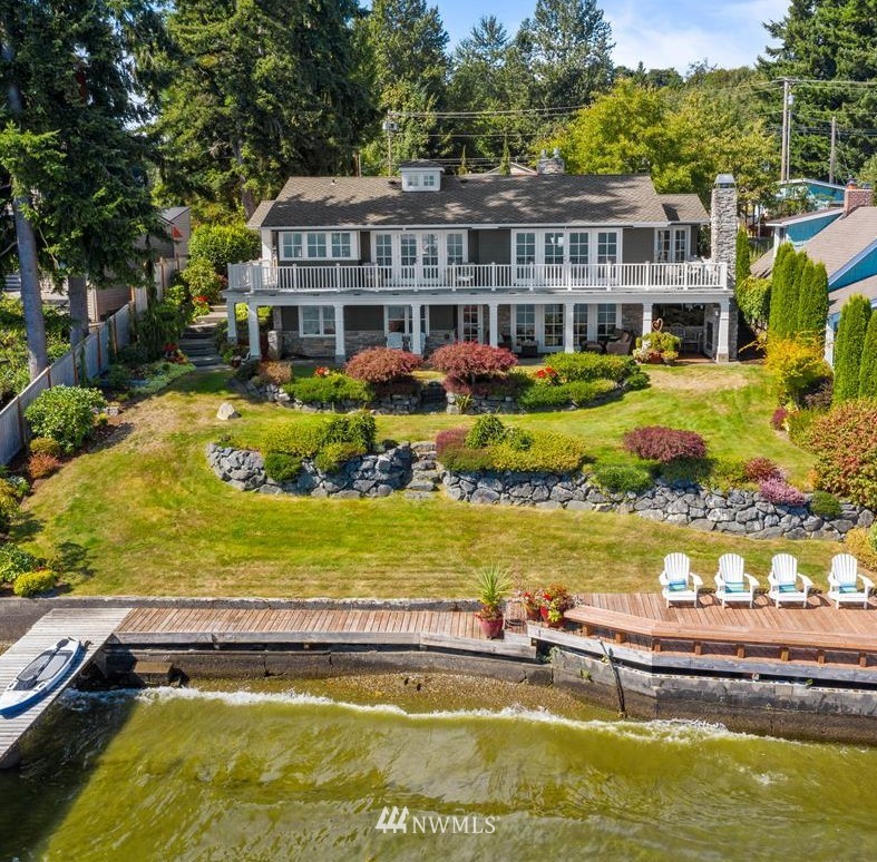 1707 Vernon Road Lake Stevens, WA 98258 - Photo 40 of 40 a front view of a house with swimming pool and yard