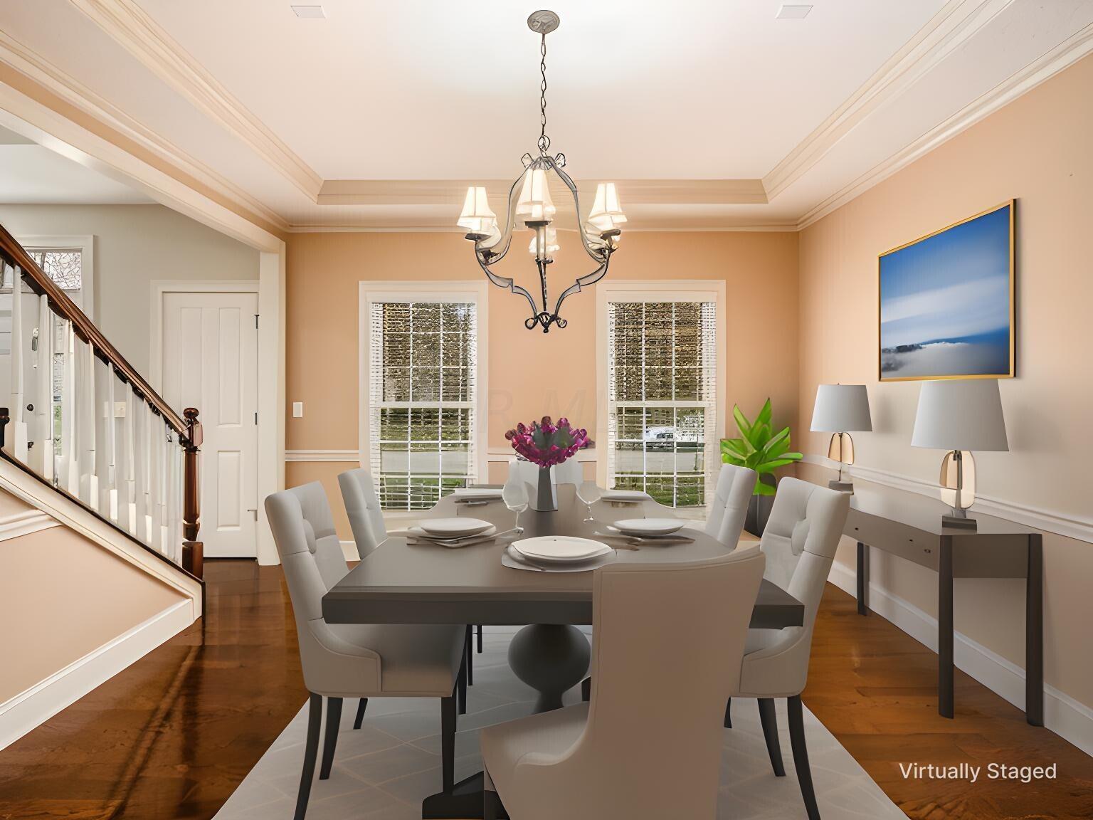 5949 Dunheath Loop Dublin, OH 43016 - Photo 6 of 57 dining room virtually staged