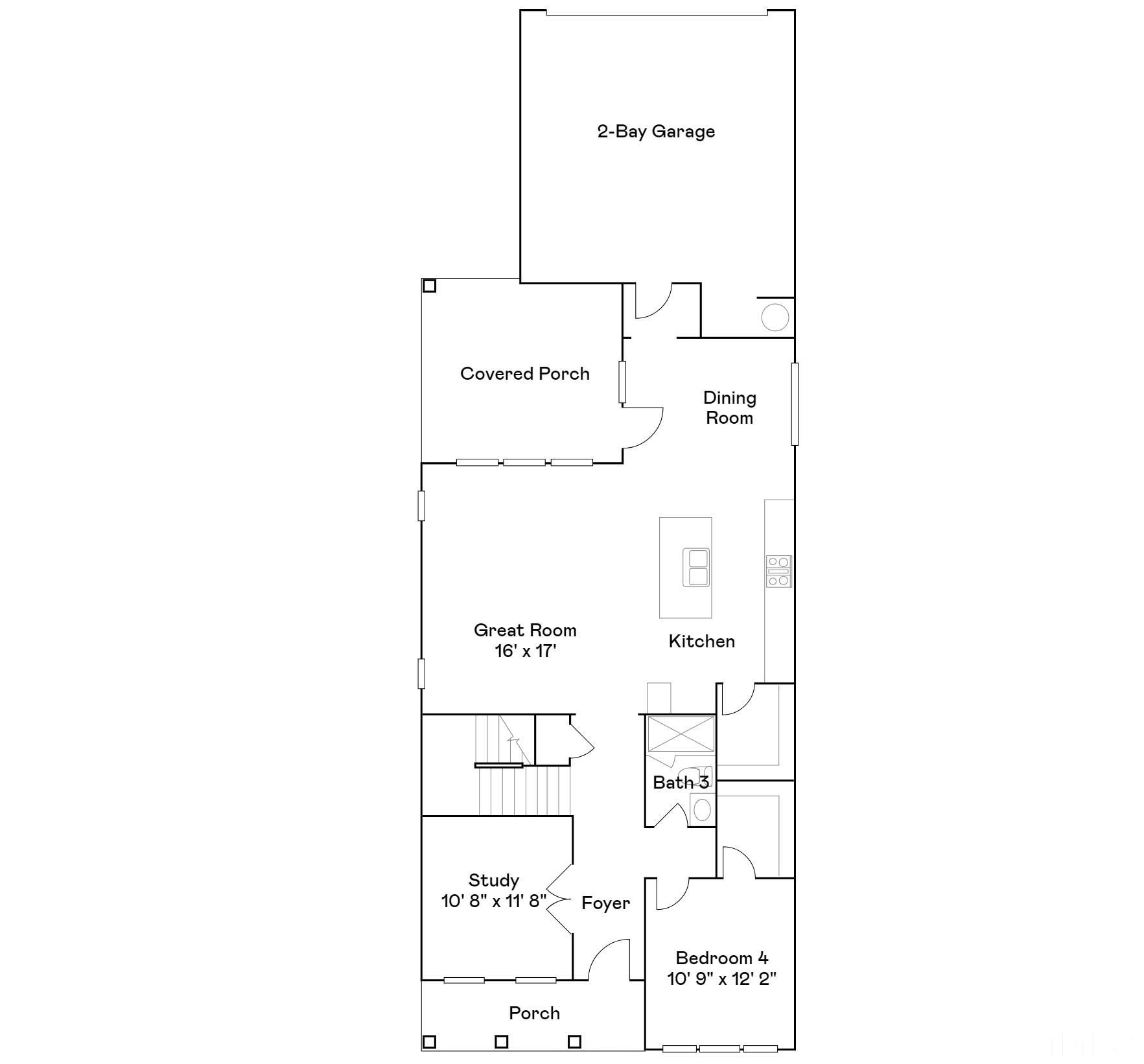 192 Edge Of Auburn Boulevard Raleigh, NC 27610 - Photo 29 of 44 a picture of a bench in a white wall