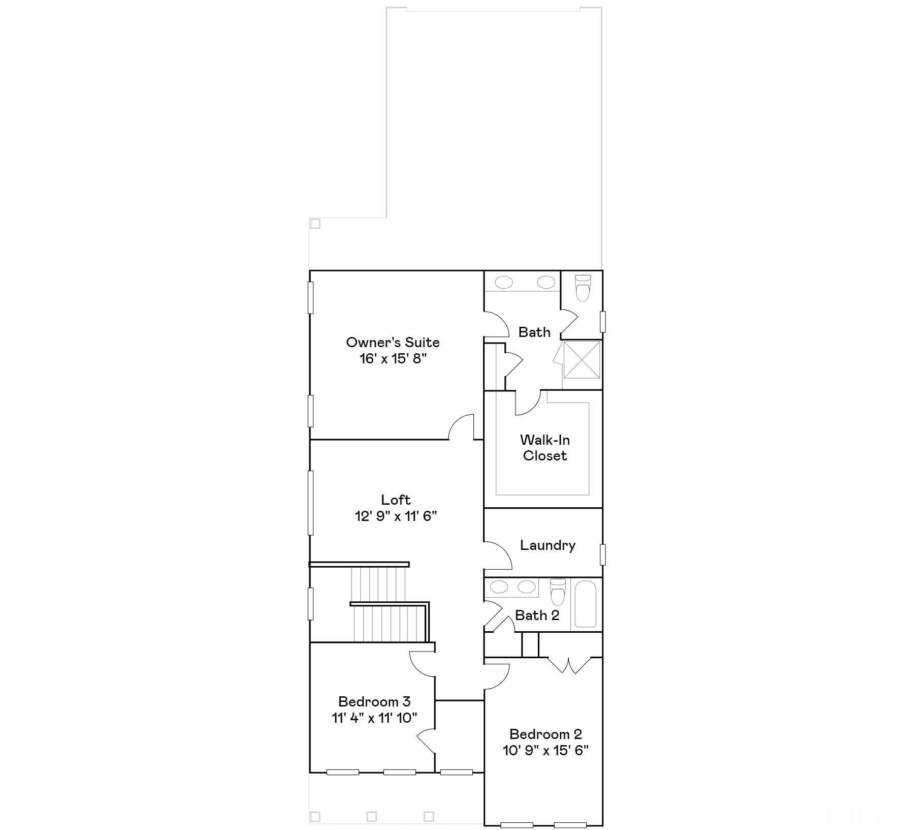 192 Edge Of Auburn Boulevard Raleigh, NC 27610 - Photo 31 of 44 a picture of a room with a floor plan