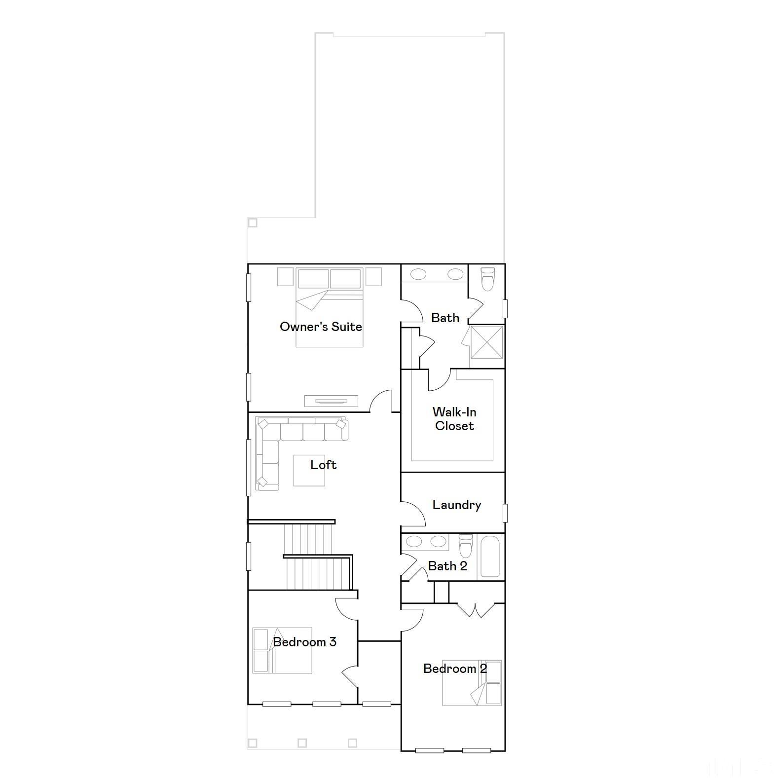 192 Edge Of Auburn Boulevard Raleigh, NC 27610 - Photo 32 of 44 a picture of a bench in a building