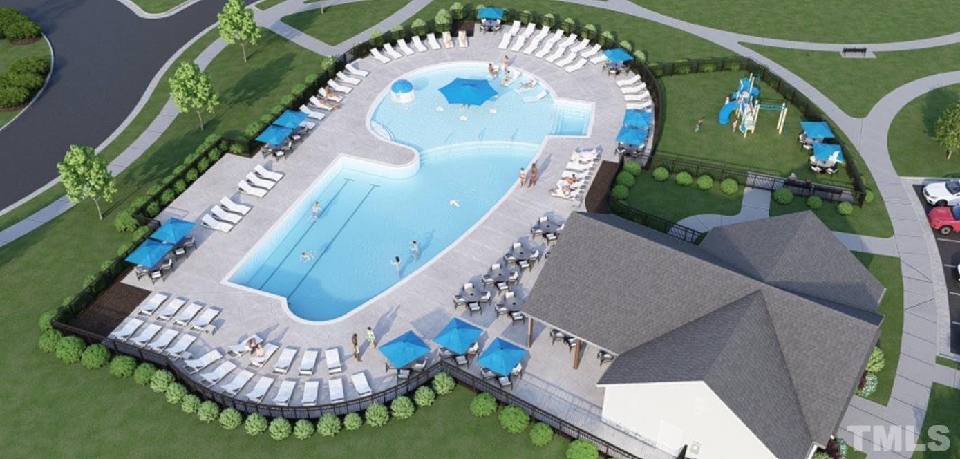 192 Edge Of Auburn Boulevard Raleigh, NC 27610 - Photo 34 of 44 an aerial view of a house