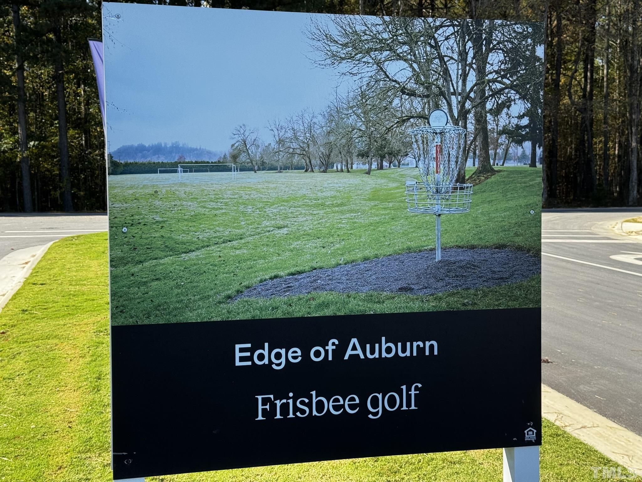 192 Edge Of Auburn Boulevard Raleigh, NC 27610 - Photo 42 of 44 a view of a park with welcome board