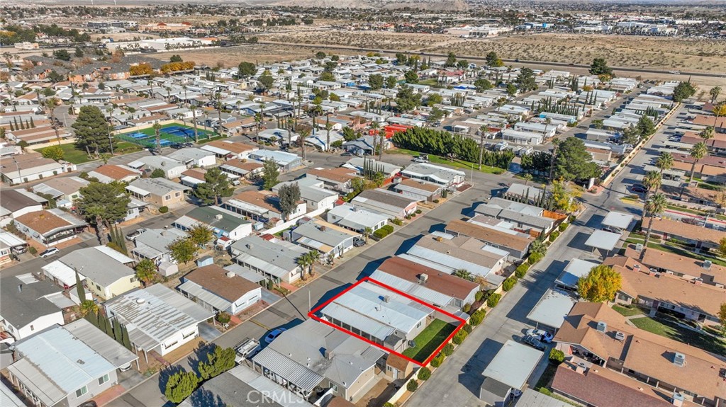 15252 Seneca Road, Unit 221 Victorville, CA 92392 - Photo 25 of 29 an aerial view of a city with lots of residential buildings