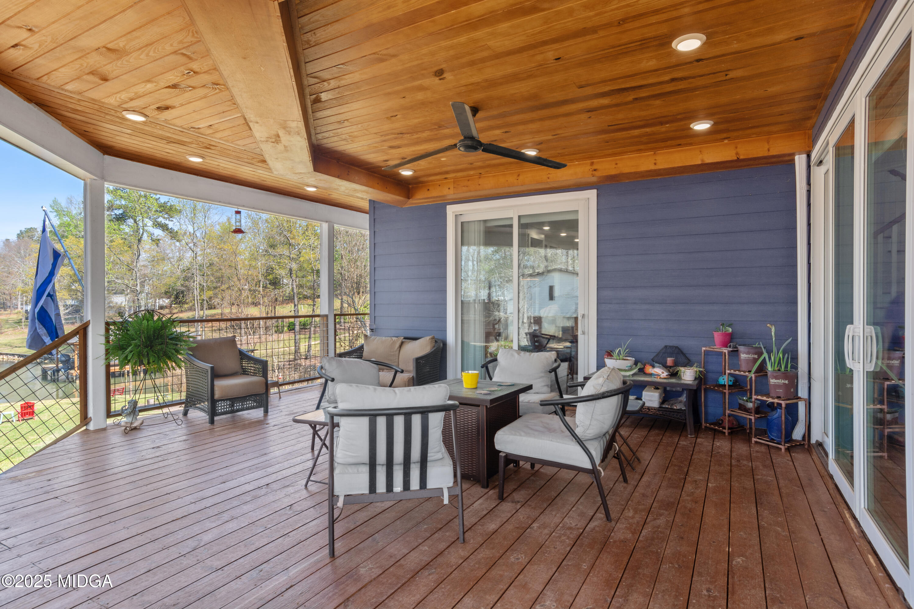 392 Big Oconee River Road Sparta, GA 31087 - Photo 12 of 39 Downstairs Patio