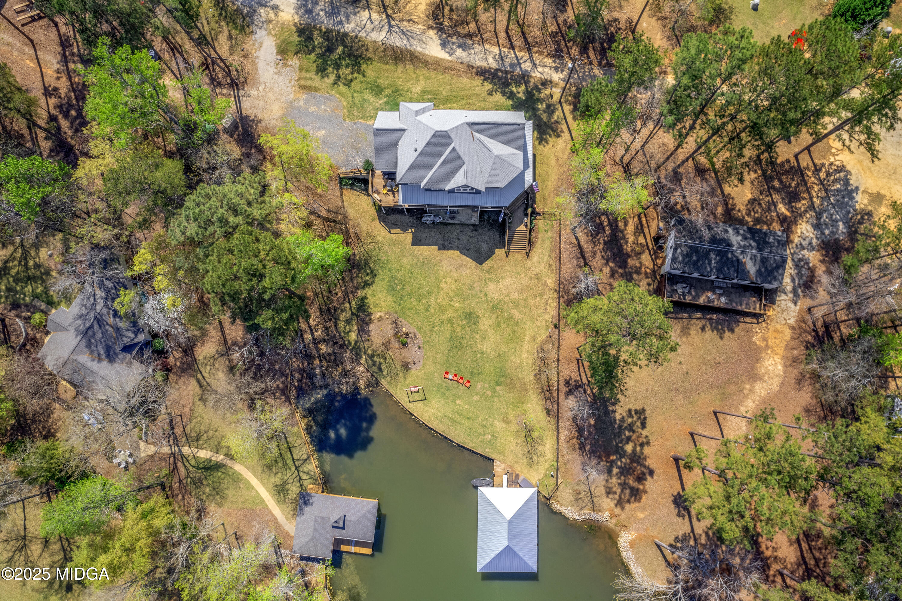 392 Big Oconee River Road Sparta, GA 31087 - Photo 5 of 39 Overhead