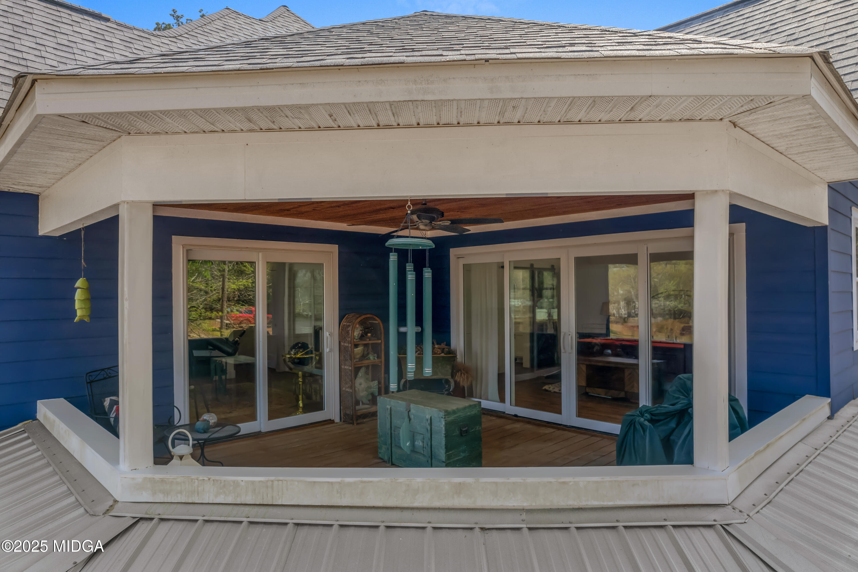 392 Big Oconee River Road Sparta, GA 31087 - Photo 9 of 39 Upstairs Patio