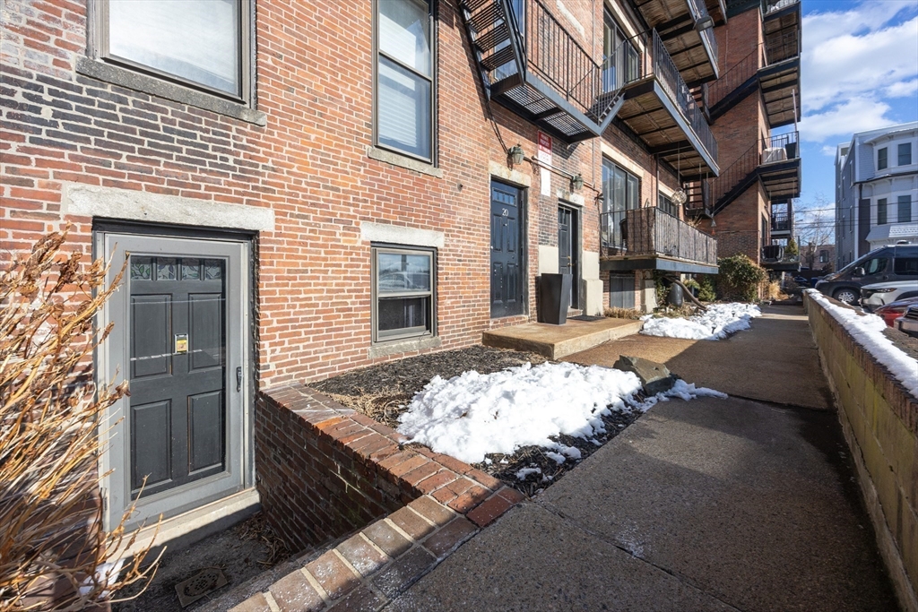 20 Beacon Street, Unit 2 Chelsea, MA 02150 - Photo 34 of 40 a view of a backyard of the house