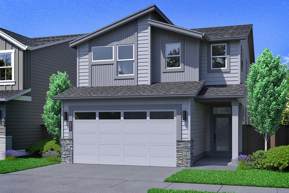3911 Northeast Oakside Loop Bend, OR 97701 - Photo 1 of 35 Rendering of a like kind home elevation. colors may vary.