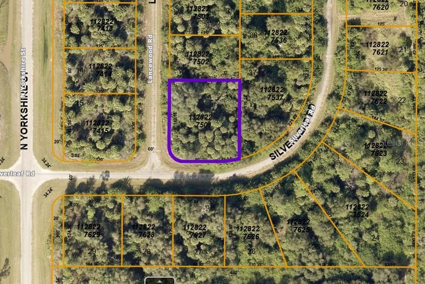 1 Silverleaf Road North Port, FL 34288 - Photo 1 of 1 County map of lot