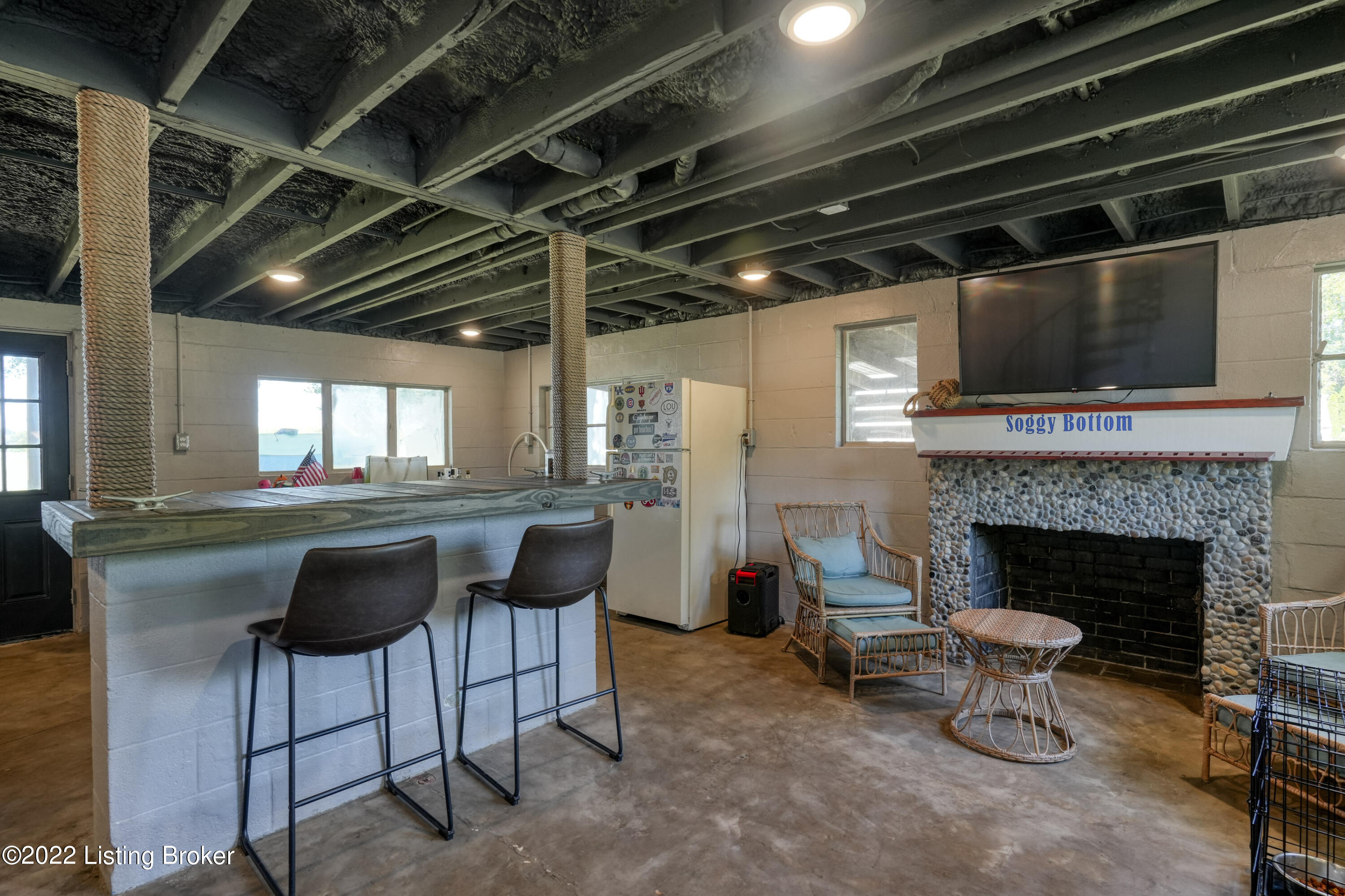 5629 Juniper Beach Road Prospect, KY 40059 - Photo 4 of 35 Bar, fireplace