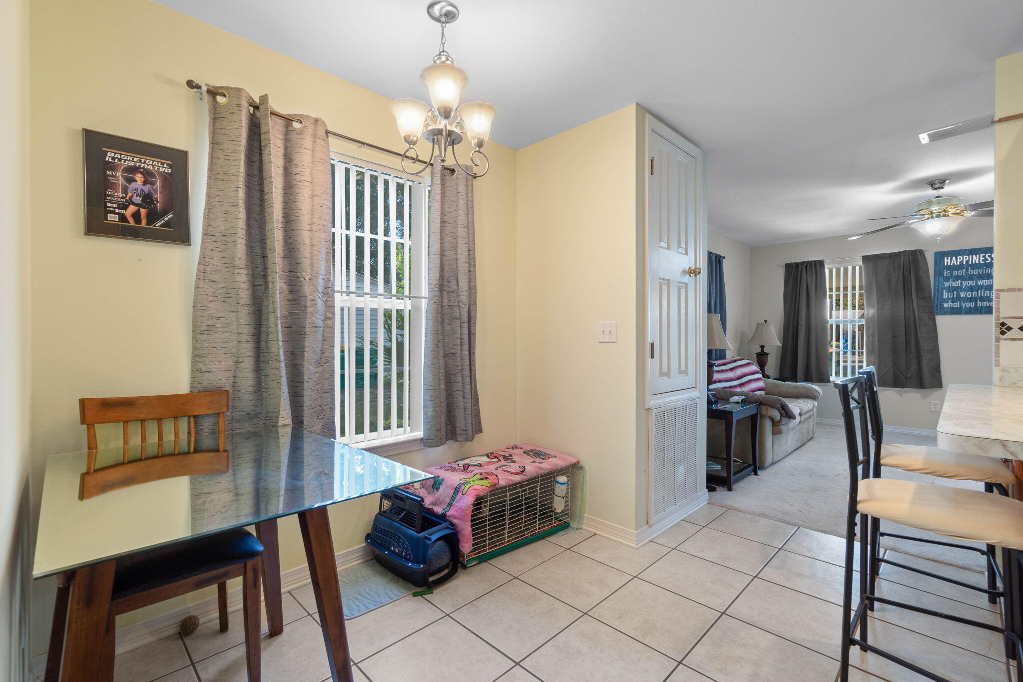 413 Ed Street Fort Walton Beach, FL 32547 - Photo 19 of 36 a living room with a bed furniture and a window